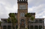 dunedin, данедин, новая зеландия, замок ларнак, дорога, Larnach Castle, болдуин стрит, крутой спуск, замок