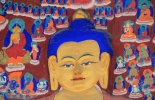 лхаса,тибет,храм джоканг,баркор,монастырь сера,дебаты монахов,горы тибета,Гора тысячи Будд, Трипитака