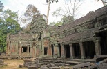 Камбоджа,ангор ват, Та Прум, Ta Prohm, Та Прухм, лара крофт, гробница, королевский монастырь, Angkor, храм байон, тропические деревья, джунгли