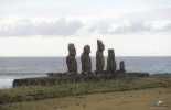 чили, остров пасхи, пасхи, ханга роа, моаи,статуи моаи, тихий океан, остров